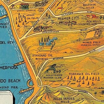 Amazon.co.jp: 1932年頃のカリフォルニア州ロサンゼルスの